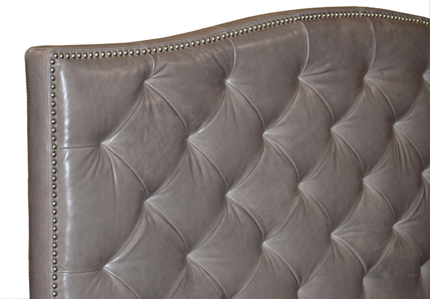 Alin Diamond Leather Headboard