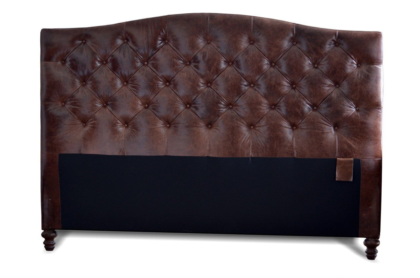 Alin Diamond Leather Headboard