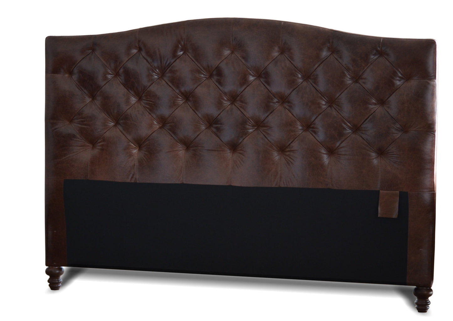 Alin Diamond Leather Headboard