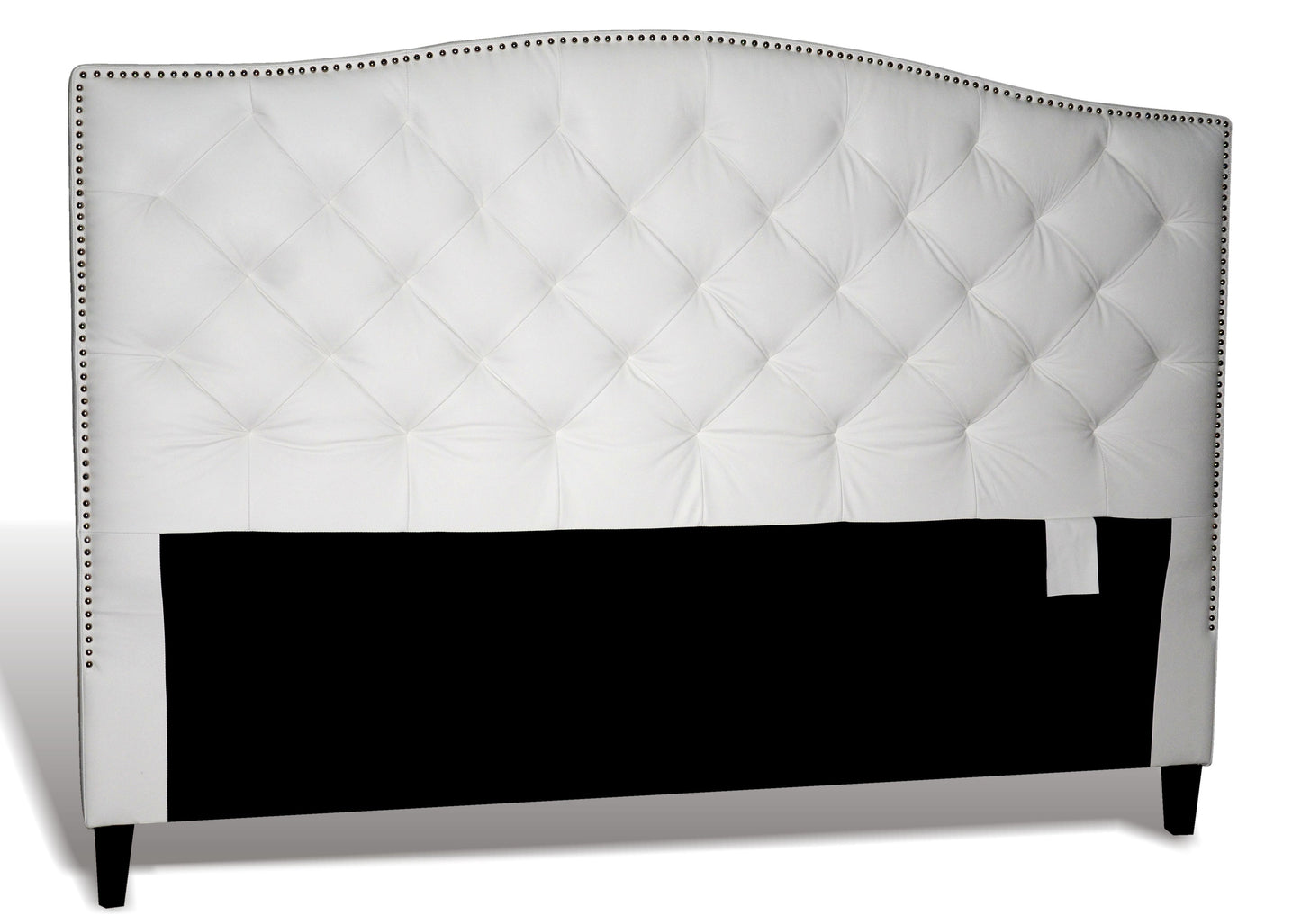 Alin Tufted Leather Bed